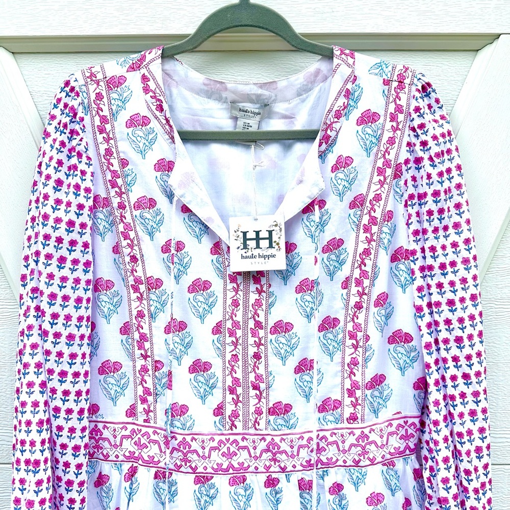 Haute Hippie Pink Daisy Dress - Picture 2 of 3